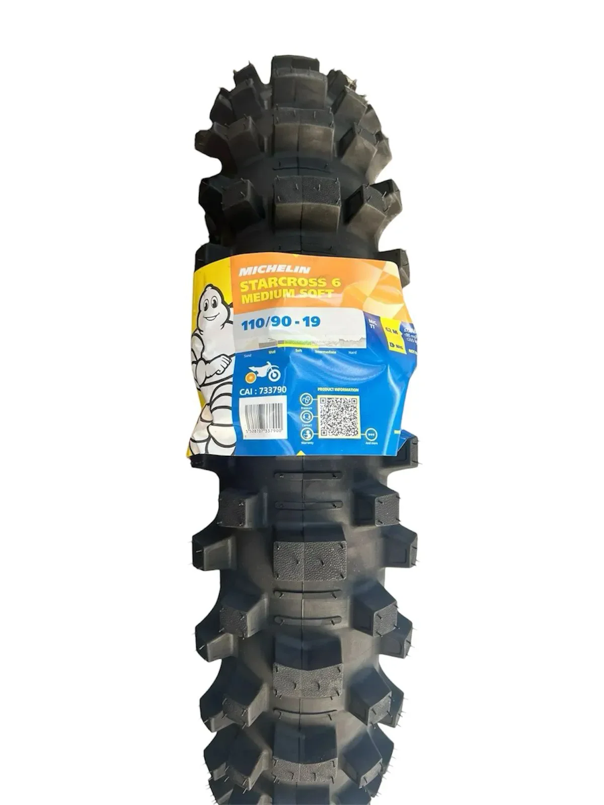 Pneu Cross Traseiro 110/90-19 Starcross 6 Medium Soft - Michelin